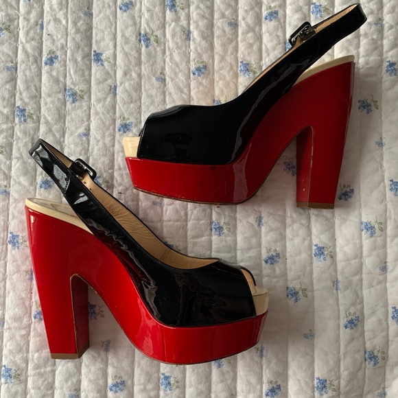 Christian Louboutin Shoes - Christian Louboutin slingback heel